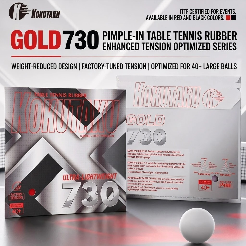 Table Tennis Machine - Goma para Raqueta de Tenis de