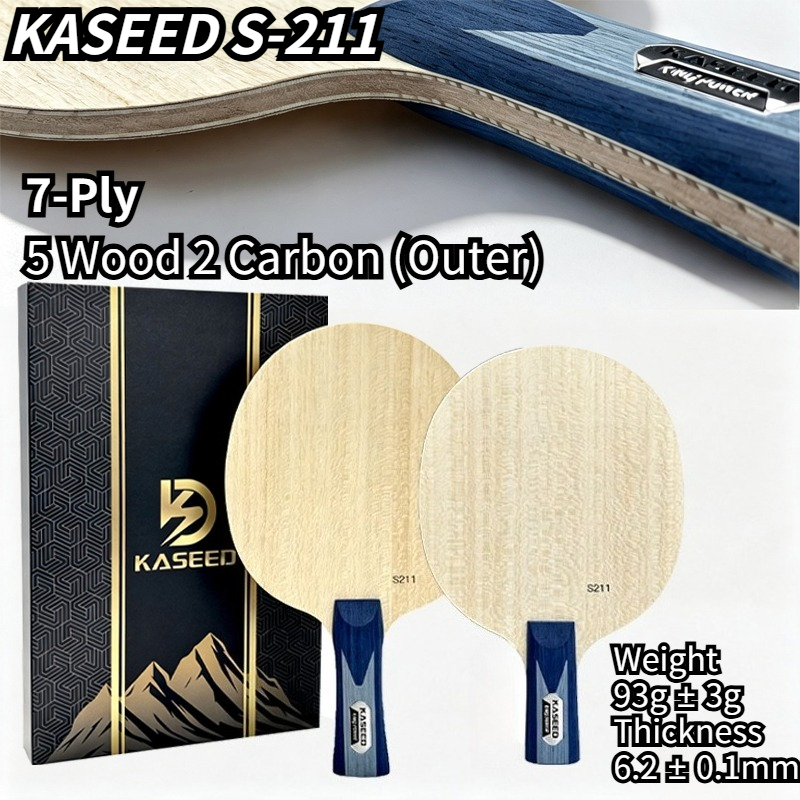 Stiga Carbon Blade - KASEED S211 King Power, Pala de