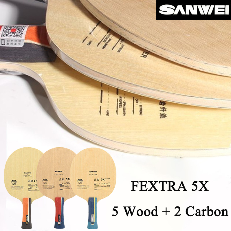 SANWEI FEXTRA 5X Pala de Tenis - Stiga Carbon Blade reseña y precio