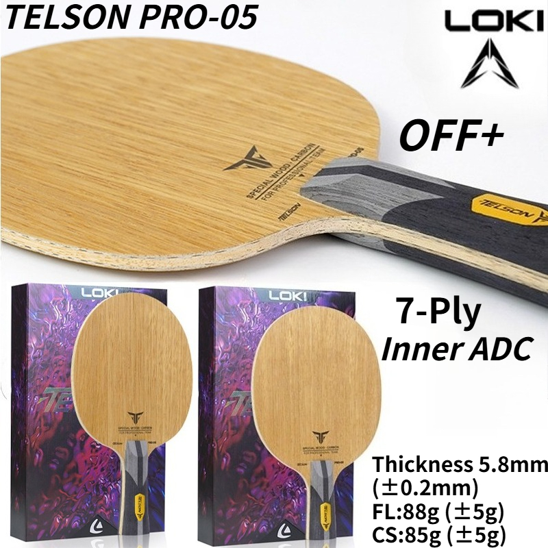 LOKI TELSON PRO-05 Inner ADC P - Stiga Carbon Blade reseña y precio