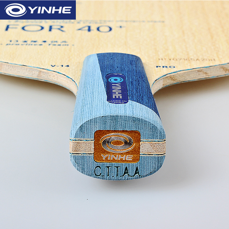 Yinhe V14 Pro hoja de tenis de - Xu Xin Table Tennis reseña y precio