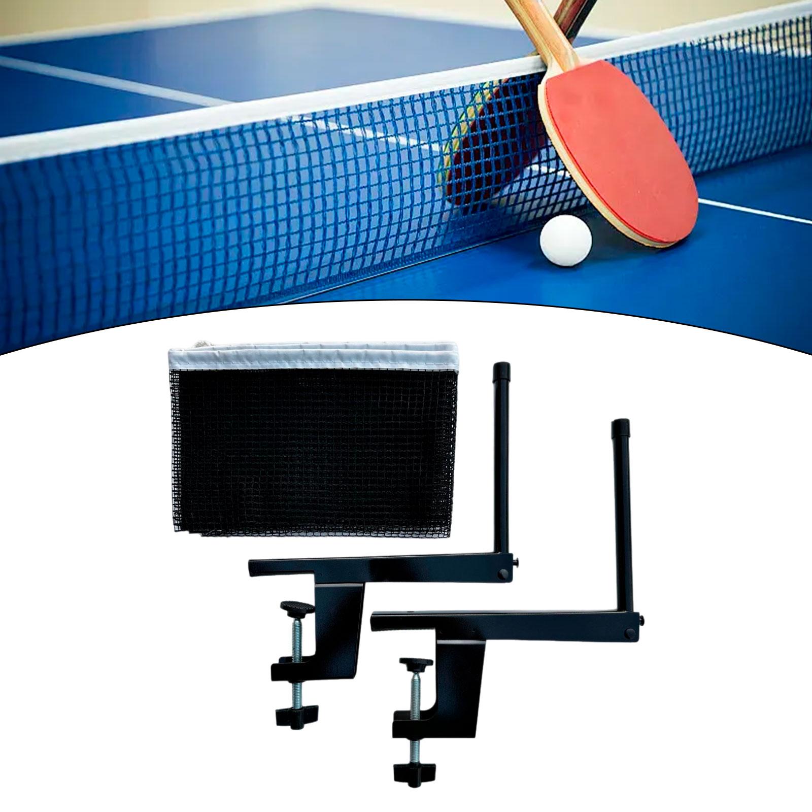 Red de ping-pong con abrazader - Table Tennis Post reseña y precio