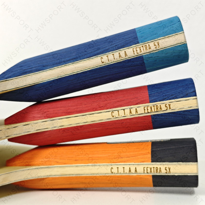 SANWEI FEXTRA 5X hoja de tenis - Stiga Carbon Blade reseña y precio