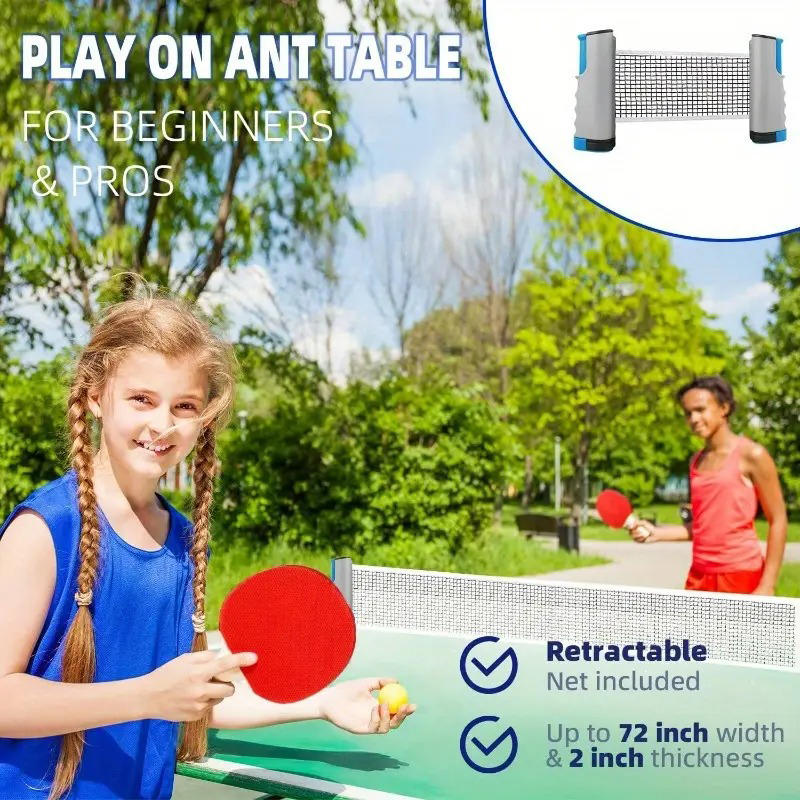 Red de tenis de mesa en cualqu - Table Tennis Post reseña y precio